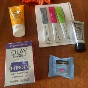 Skin Care Sample Beauty Bundle with new samples